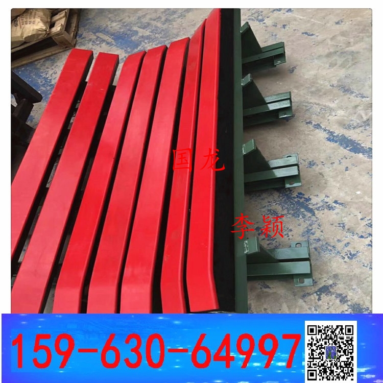 緩沖條的長度1.4米 超高分子緩沖條75x100mm 聚乙烯材質